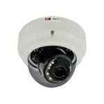 1.3MP Indoor Zoom Dome Camera with D/N, Adaptive IR, Basic WDR, SLLS, 3x Zoom Lens