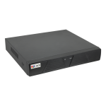 4-Channel Mini Standalone NVR with 4-port PoE Connectors image