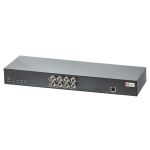 8-Channel 960H/D1 H.264 Rackmount Video Encoder with BNC Video Input, RJ-45 Video Output image