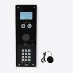 4G Global System for Mobile Communications Multi-Apartment Intercom in Imperial Finish with Keypad And Prox image