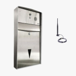 Cellcom PRIME 4G Cellular, Letterbox Stainless Steel Global System for Mobile Communications Intercom image