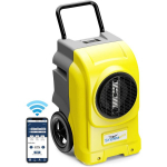 270 Pints Smart Wi-Fi Commercial Dehumidifiers with Pump, Yellow image