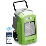 180 PPD Smart Wi-Fi Industrial Dehumidifier with Pump, Green image