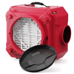 Air Scrubber HEPA 550 with Smallest and Lightest Design, Red image