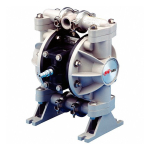 1/2" Diaphragm Pump with Polypropylene Air Motor image