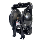 1" Diaphragm Pump with Aluminum Body and Polypropylene Seats image