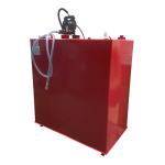 500-Gallon Single-Wall Cube Style Tank Package for Waste Oil image