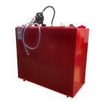500-Gallon Double-Wall Cube Tank Package for Waste Oil with Tank Overfill Alarm image