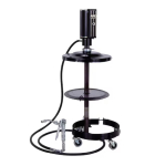 Portable Grease Pump Package for 120-Pound Container with Hose 10' image