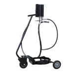 Portable Grease Pump Package for 120-Pound Containe with 3-Wheel Cart image