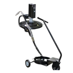 5:1 Portable Oil Dispenser for 16-Gallon Drums with Cart image