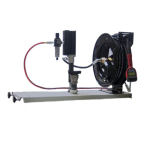 Lube Equipment Package for Tote Tank with 3:1 Pump and Preset Digital Metered Control Handle image