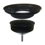 15" Metal Replacement Bowl & Expansion Funnel for TIM-315-1A & TIM-315-A Waste Oil Drains image