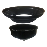 15" Metal Replacement Bowl & 24" Plastic Expansion Funnel for TIM-316 Series Drains image