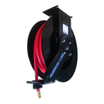 3/8" x 50' Advantage Plus Air/Water/WWS Reel with Hybrid Polymer Hose image