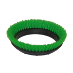 12" Scrub Brush, Green .015 Bristle Diameter, Polypropylene image