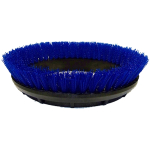 12" Scrub Brush, Blue .020 Bristle Diameter, Polypropylene image