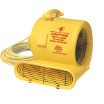 Air Mover 1/3 HP 3 Speed 2,400 / 2,700 / 3,000 CFM, Stackable, 25' Cord w/ Grounded 3 Prong Plug image