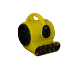 Mini Air Mover 1/5 HP 3 Speed 800 CFM, Stackable, 10.5 lbs, 15' Cord w/ Grounded 3 Prong Plug image