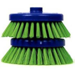 4" Scrub Brush 0.40 Green (2 pcs) image