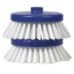 4" Scrub Brush 0.25 White (2 pcs) image