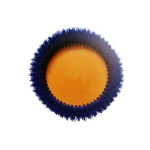 13" Scrub Brush, Blue .020 Bristle Diameter, Polypropylene image