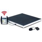 Bariatric Scale, Portable, 1000lb x .2lb / 450kg x .1kg, 24" x 24" Platform, BT / WiFi, w/AC Adaptor image