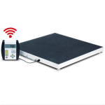 Bariatric Scale, Digital, Portable, 1000 lb x .2 lb / 450kg x .1 kg, 24" x 24" Platform, BT / WiFi image