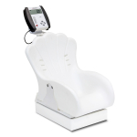 Baby Scale, Digital, Seat,  44 lb x .05 lb / 20 kg x .02 kg image