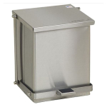 Step-On Can, 16 Qt, Stainless Steel image