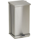 Step-On Can, 48 Qt, Stainless Steel image