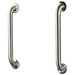 Grab Bar, Wall Mount, 18", Stainless Steel image