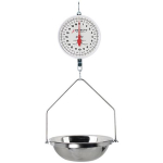 Hanging Dial Scale, 20 Lb Capacity, Fish Pan, Double Dial image