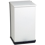 Step-On Can, 100 Qt, White image