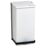 Step-On Can, 32 Qt, White image