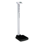 Solo Digital Clinical Scale, Mechanical Height Rod, 550 lb x 0.2 lb / 250 kg x 0.1 kg image