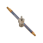 316 Stainless Steel Atto Super Air Nozzle, M4x0.5 x 1/8 MNPT with 12" Stay Set Hose image