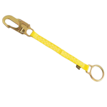 D-Ring Extension with Locking Snaphook, Polyester, 1" x 18" image