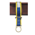 Anchor Sling, 1-3/4" Nylon Webbing with 3" Wear Pad, One Standard D-Ring and One Large D-Ring, 6' image