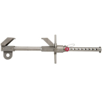 Beam Anchor, Fixed, Horizontal or Vertical I-Beams, Fits 4" - 18" Wide x up to 1 1/2" Thick image