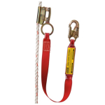 Rope Grab, with 3' Energy Absorbing Lanyard, for 5/8" Synthetic Rope Lifelines image