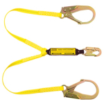 100% Tie-off Energy Absorbing Lanyard with Large Snaphook 3 ft image