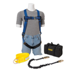 General Fall Protection Kit with Universal Harness with Pass-Thru Leg Straps image