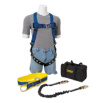 General Fall Protection Kit with 6 ft. No Pack Energy Absorbing Lanyard and 4 ft. Premium Anchor Sling image