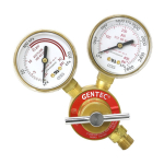 710 Series Rear-entry Regulator Acetylene CGA520, with Gauge Protector, Skin Pack image