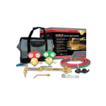 COMMANDER II Gold Series Heavy Duty Outfits in Deluxe Tool Bag w/ 153 Regulators CGA300, 1 W Nozzle, w/ Check Valves image