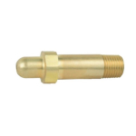 1/4" NPT Nipple 3" CGA346 for Air Up to 3000PSI w/ Sintered Bronze Filter image