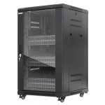 Pro Line Network Cabinet with Integrated Fans, 18U image