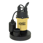 1/2 HP Sump Pump with Direct-in Tethered Switch