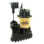 1/2 HP Sump Pump with Piggyback Vertical Switch image